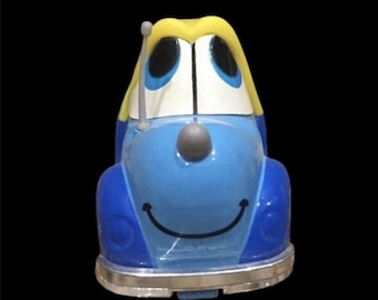 Voiture vintage Disney Susie bleu coupé n° 51, jouet en métal japonais