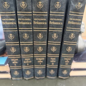 1958 Encyclopedia Britannica Set - Etsy