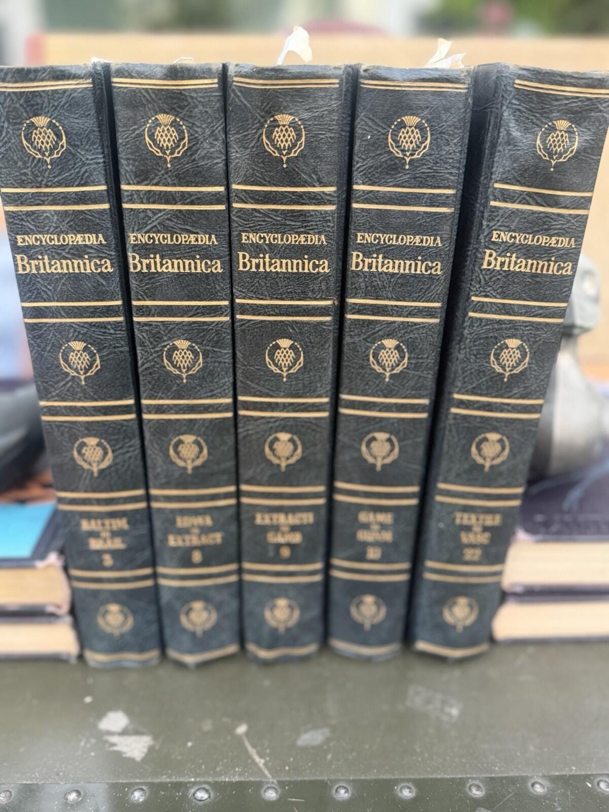 Encyclopedia Britannica Set - Etsy Canada