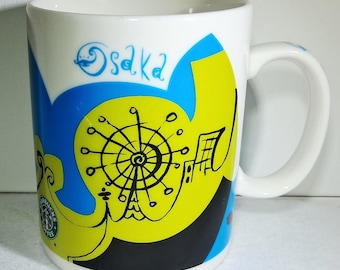 Starbucks Osaka Japan Mug 2006 | Vintage Old Siren Logo, Made in Japan