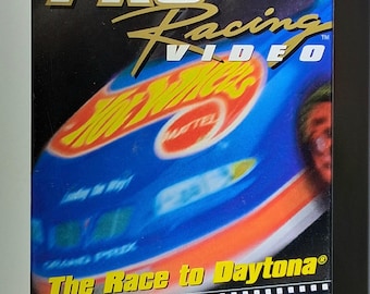 Hot Wheels Pro Racing VHS: Race to Daytona 1997 Kyle Petty NASCAR Mattel (VHS)