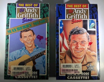 Sealed Andy Griffith Show VHS Lot: Mayberry Episodes (Lot of 2)