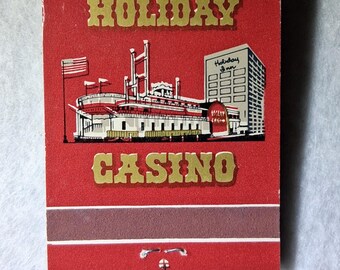 Vintage Holiday Casino Las Vegas Matchbooks Lot – Unused Retro Vegas Ephemera