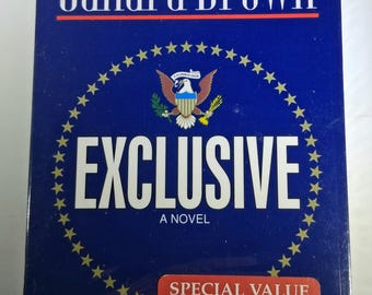 Vintage Sealed Sandra Brown Exclusive Audio Cassette Book 2 Tape Set Dove Audio Abridged