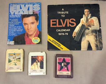 Collection of Vintage Elvis Presley Original Memorabilia 1956-1977