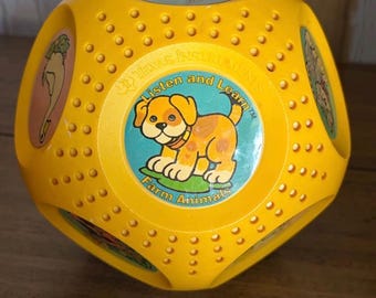 Rare Working Vintage Texas Instruments Listen and Learn Farm Animals 1988