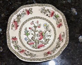 Johnson Brothers Indian Tree (1) Ceramic Glossy 6.25” Round Bowl England