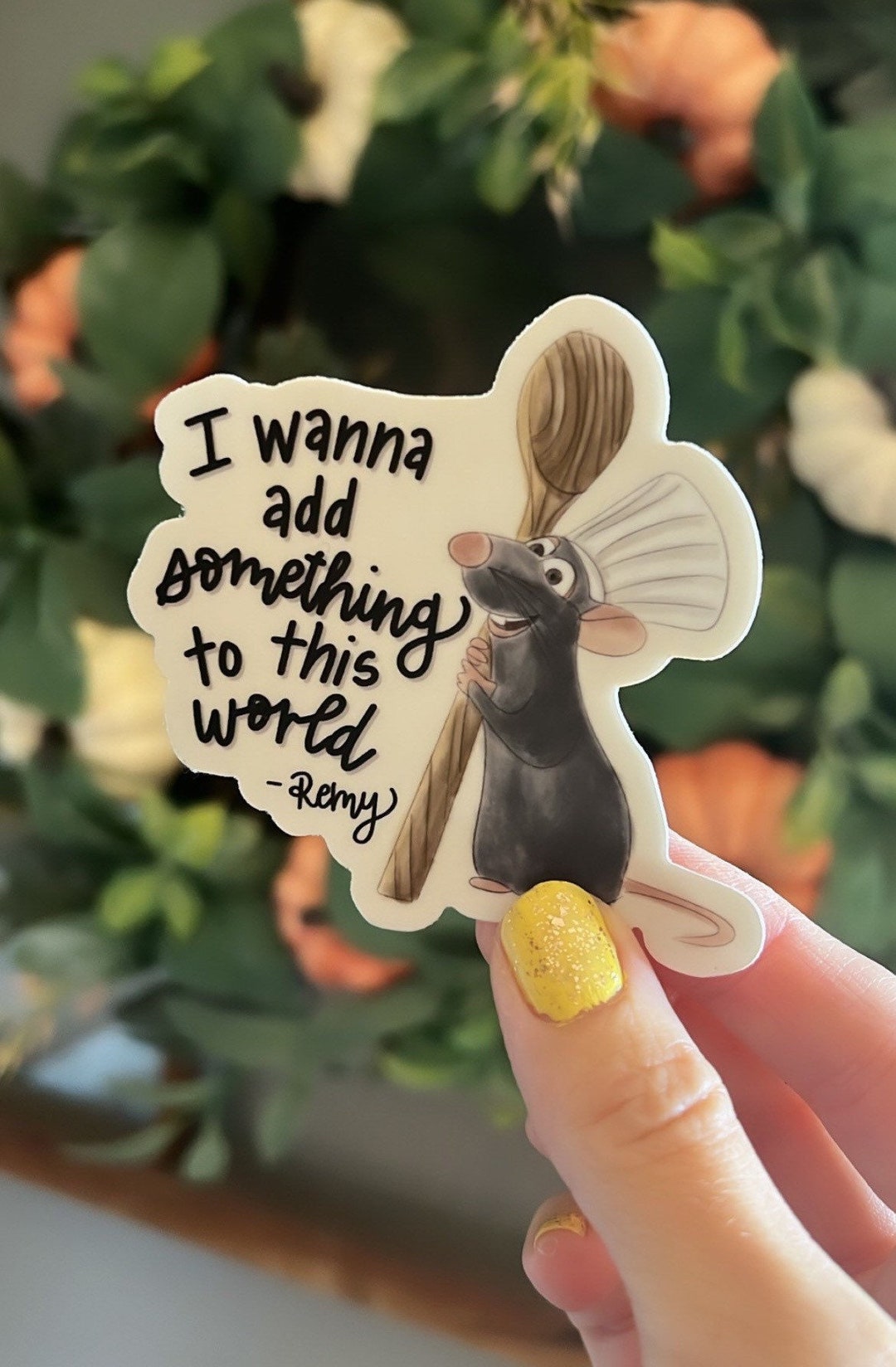 Remy/ Sticker/ Ratatouille / decal