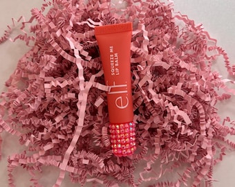 Bedazzled elf squeeze me lip balm
