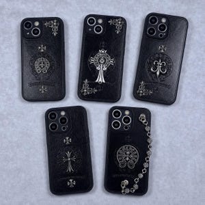 Chrome Hearts Phone Case iPhone 15 Pro - Etsy
