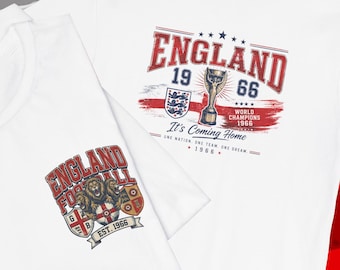 2026 Soccer England Fan Shirt, UK World Champion 66 Tee, Retro Tree Lions Logo Shirts, Football Tournament Gift, Vintage World Soccer Outfit