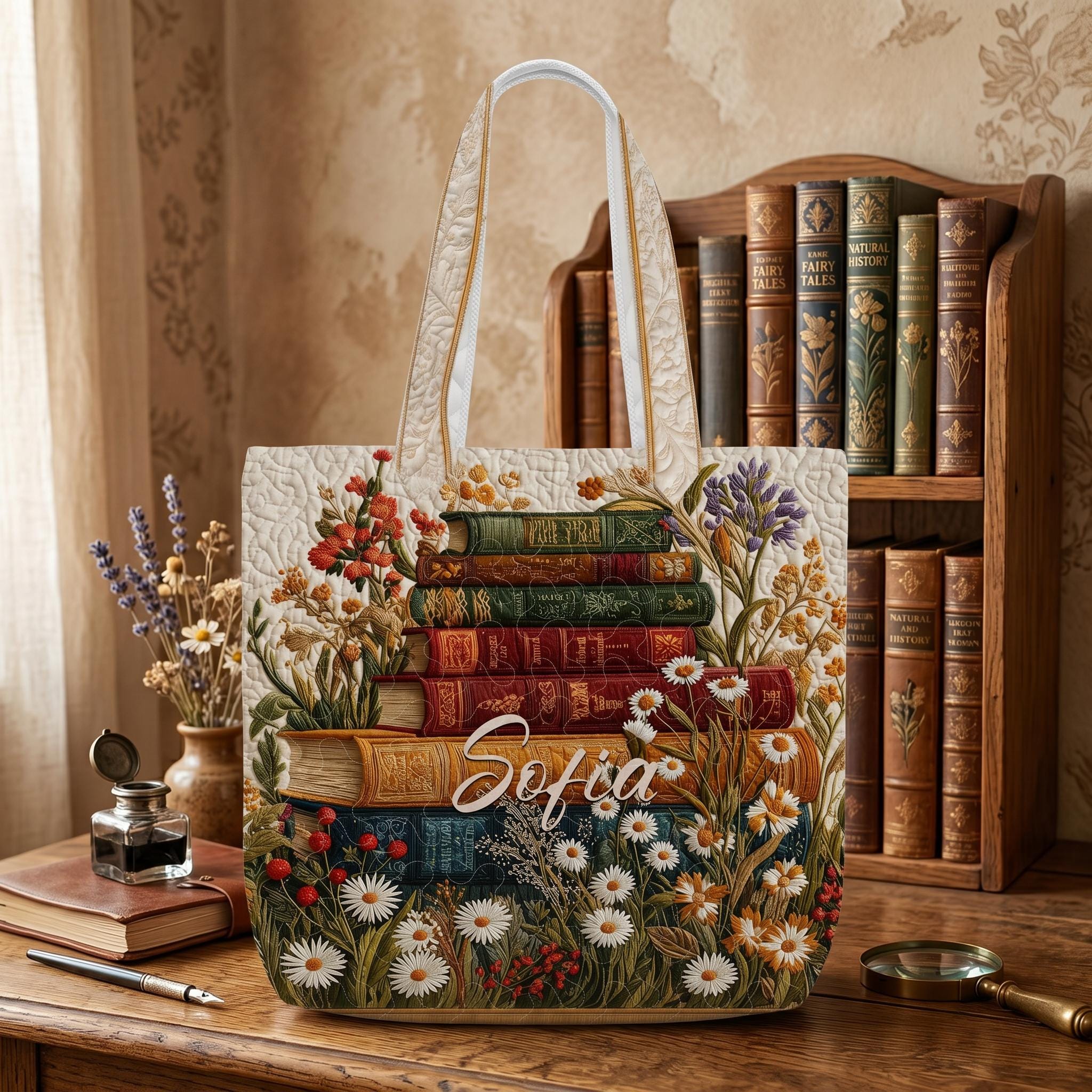 キムタク US Customized Quilted Bag Quilted Block-Print Tote Bag – KenzKustomz
