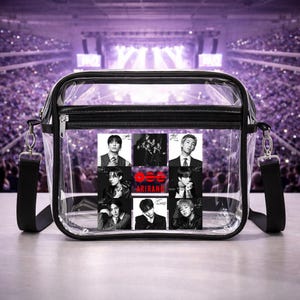Bts Clear Bag 12x6x12 - Etsy