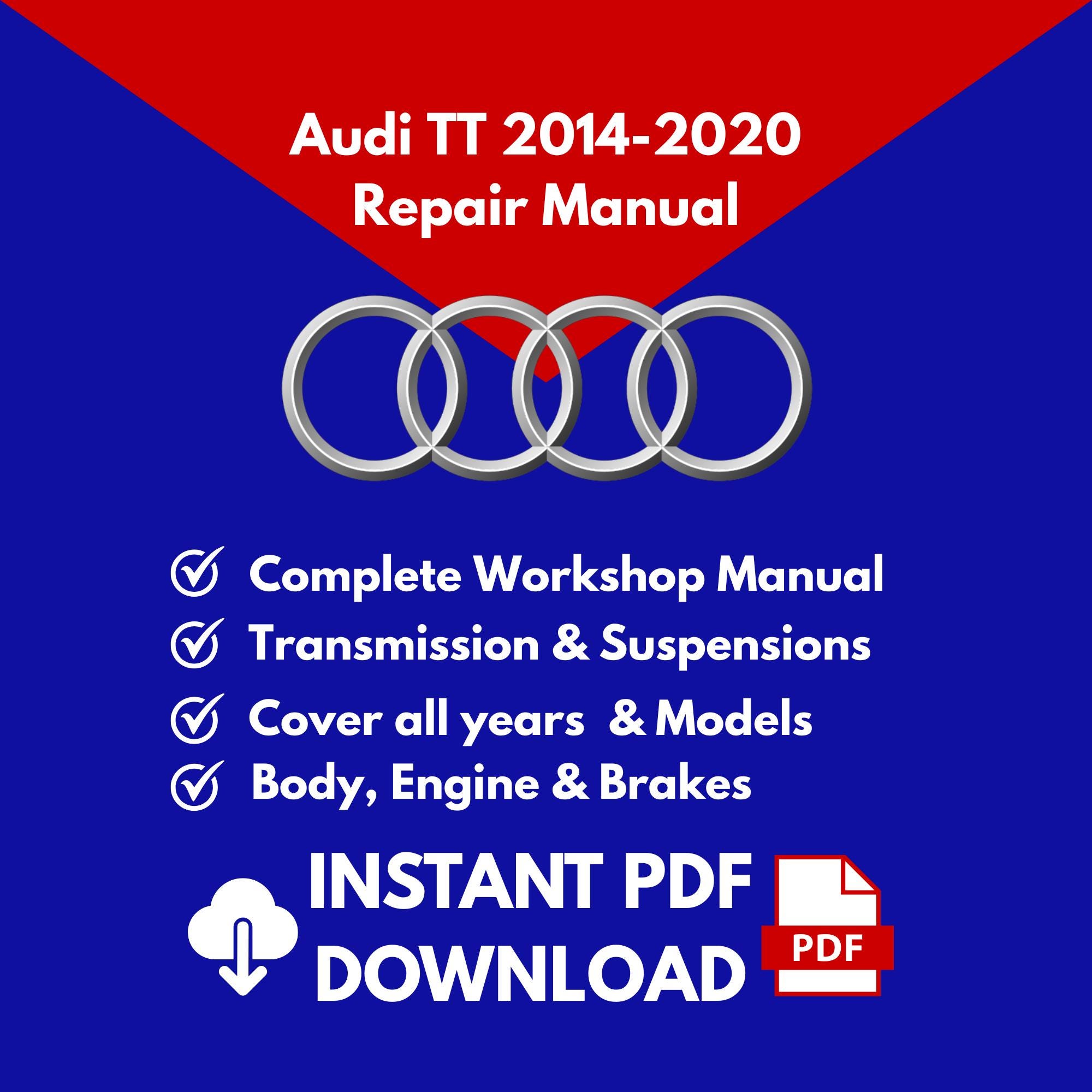 Audi service manual - Etsy 日本