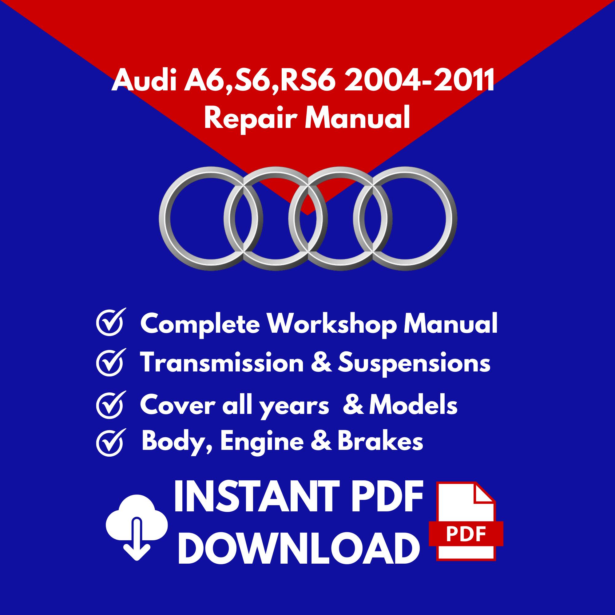 Audi service manual - Etsy 日本