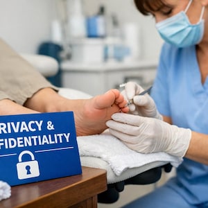 Foot care nurse privacy policy template PDF Confidentiality Form Healthcare Documentation Instant Download