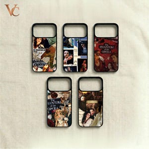 Gothic Opera Phone Case Red Rose Mask Cover for iPhone 17 16 15 14 13 Pro Max Samsung S26 S25 Ultra Dark Romance Theatre Fan Gift