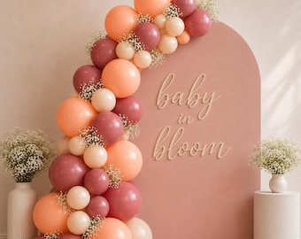 Pastel Balloon Garland Kit | Baby Shower, Wedding Arch Decor