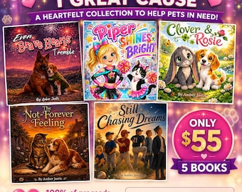 5 Children's Books Bundle - Emergency Vet Bill Fundraiser - Signed options available