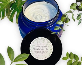 Gepeitschte Körperbutter