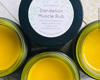 Pusteblume Muskel Rub