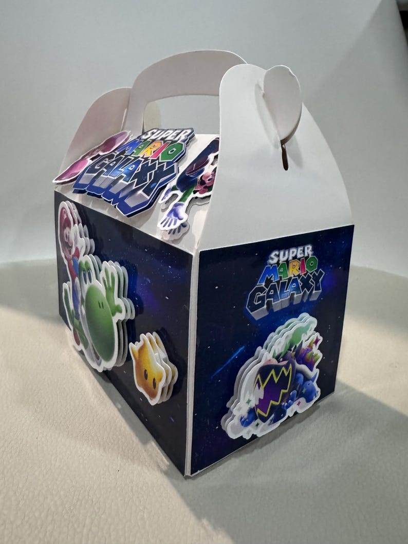 Super Mario Galaxy Giebel Boxen Bild 3