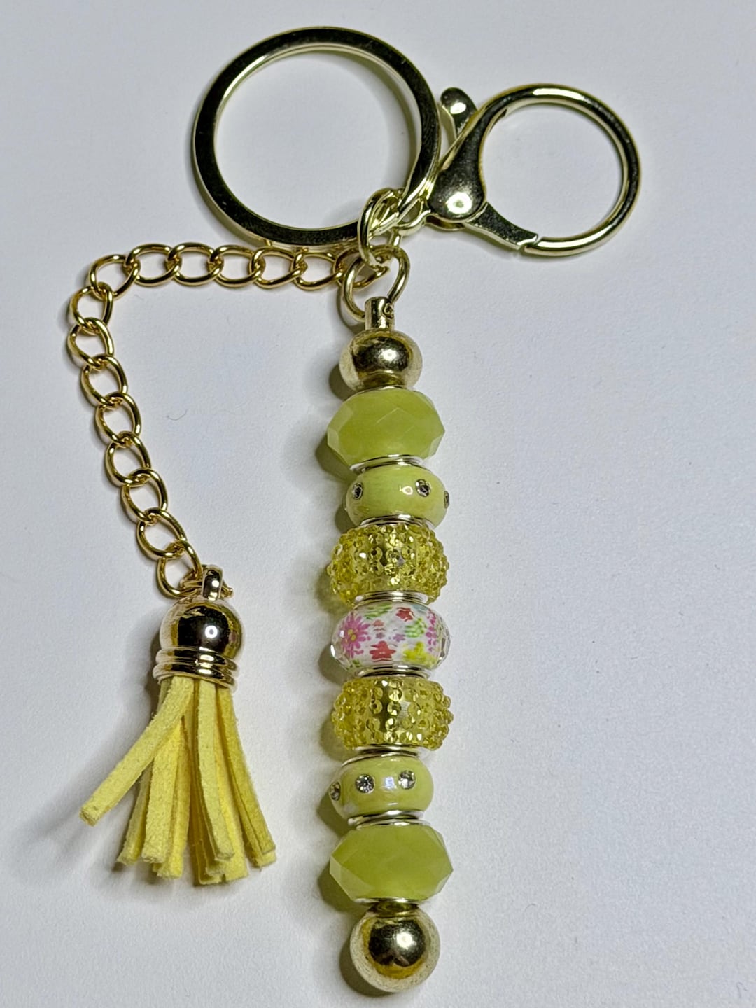 Beaded Keychain | Multi-colored Keychains | Bag Keychain | Handmade ...