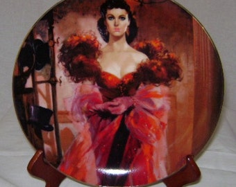 Gone with the Wind Golden Anniversary “Scarlett’s Resolve” Commemorative Plate