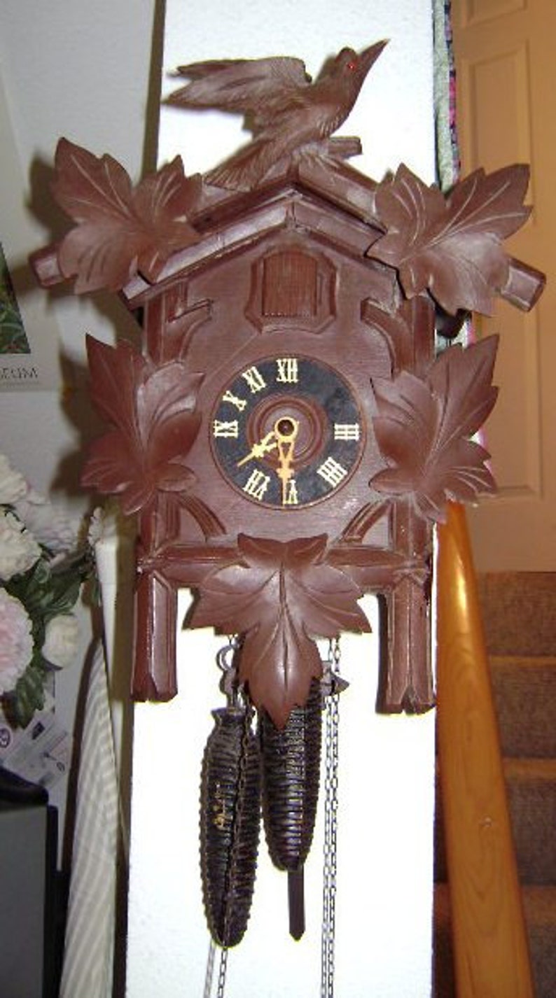 Kassel Black Forest Cuckoo Clock Etsy