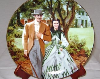 Gone with the Wind Golden Anniversary “Home to Tara” Commemorative Plate