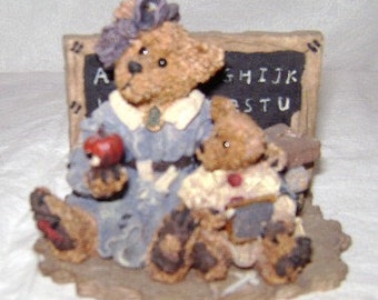 Boyd’s Miss Bruin and Bailey…the Lesson Bearstone Collection