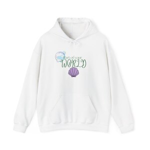 Part of your world, Ariel hoodie, cozy day sweater image 1
