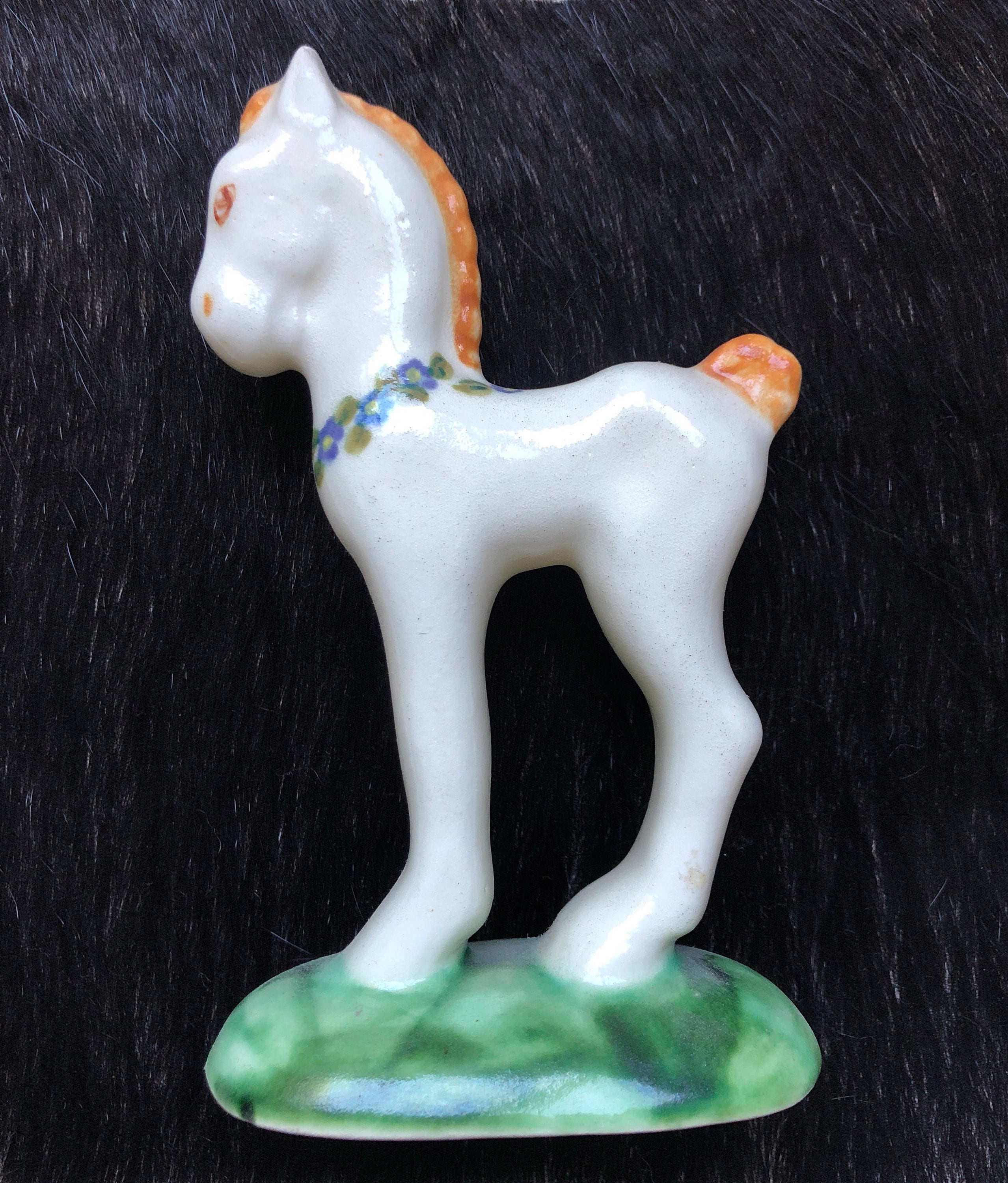 Vintage 1940's Equine Horse Filly Colt Pin