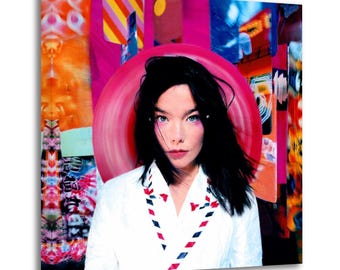 D*K様 kurry キャンバス　アート　ビョーク BJORK - Limited Edition Print FRAMED Print Björk Illustration