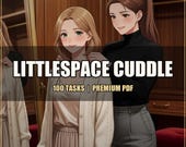 Littlespace Cuddle 100 Tasks - Caregiver Holding Printable PDF