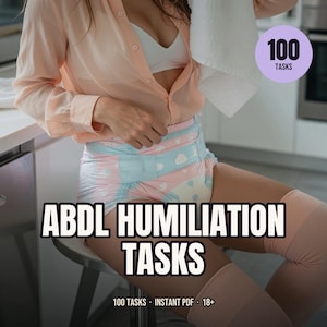 ABDL Humiliation Tasks | 100 Padded Humiliation & Shame-Play Challenges | Polly Bane