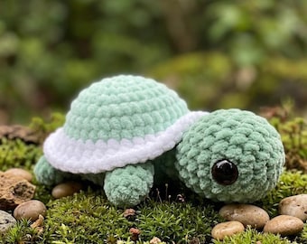 Turtle Crochet Pattern, Turtle Amigurumi Pattern PDF, Sea Turtle Crochet Pattern, Fruit Turtle Crochet Pattern, DIY Plush Toy