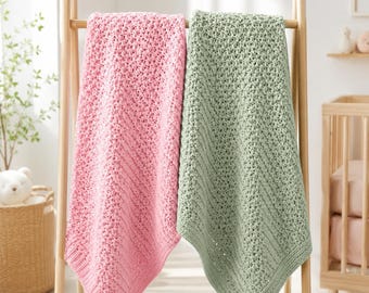 Crochet Baby Blanket Pattern | Crochet Blanket Pattern, Easy Baby Blanket Crochet Pattern