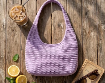 Crochet Tote Bag Pattern | Crochet Tote Bag Tutorial | Crochet Pattern Bag, Easy Summer Crochet Tote Pattern Guide, DIY Handmade Bag Pattern