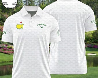 Camisa polo Callaway para o Masters Tournament de golfe - Dia dos Pais