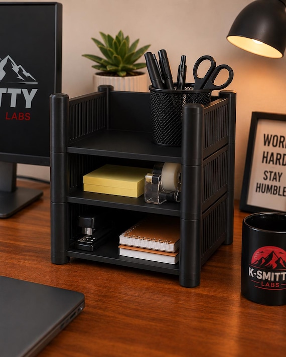 Modular 3-Tier Desk Organizer