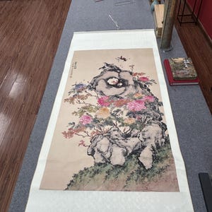 Rollo de pared Zen Calm – Idea de regalo para decorar una sala de meditación