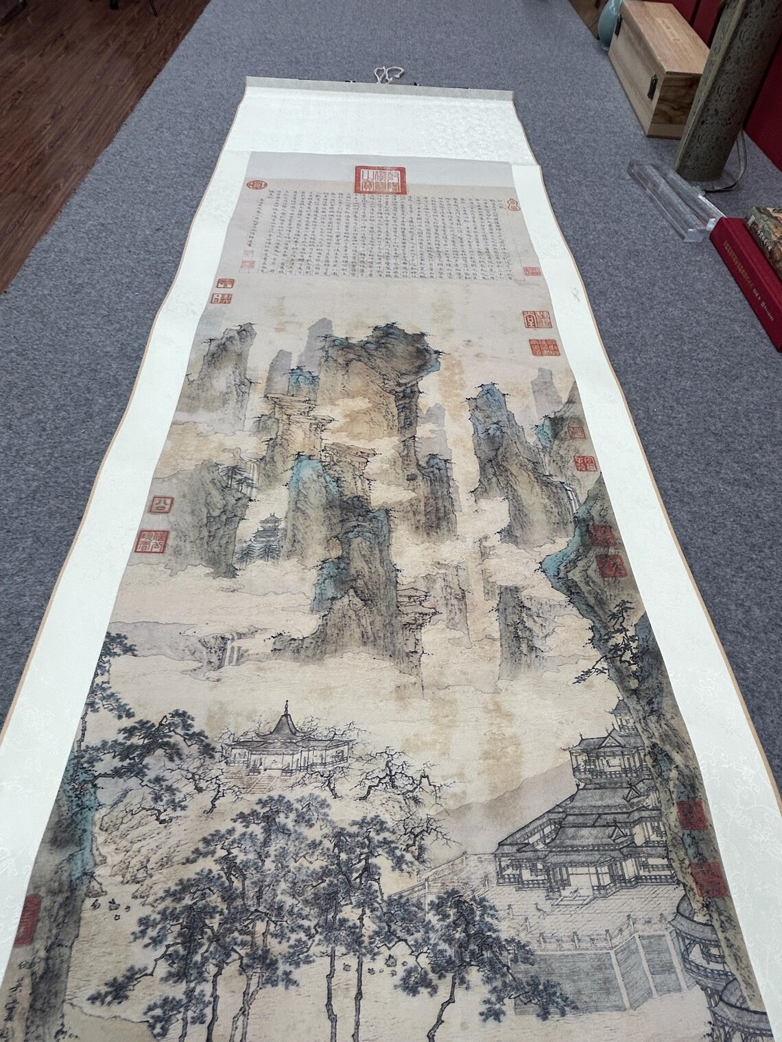 Chinese Wall Art Print, High Definition Ink Painting on Xuan Paper ...