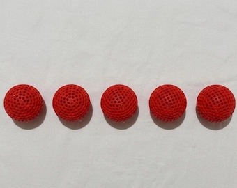 Magnetic Track Golf Ball Replacements | STEM Toy 5 Piece for Kids, Toddlers | 3D Printed PLA