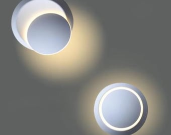 Modern LED-vägglampa justerbar vägglampa roterbar vägglampa minimalistisk väggbelysning sovrum vardagsrumslampa