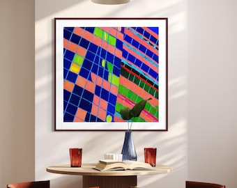 World Trade Center Bahrain Digital Wall Art, Modern Architectural Photo Art, Contemporary Cityscape Print, Instant Download