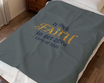 Class of 2026 Graduation Blanket
