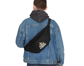 Heuptasje met gebedskrijger | Grote heuptas