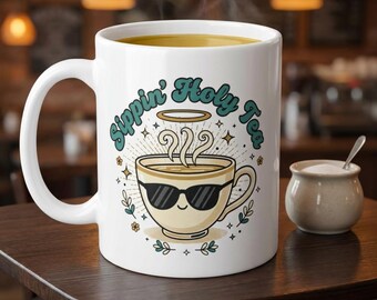 Sippin' Holy Tea Mug