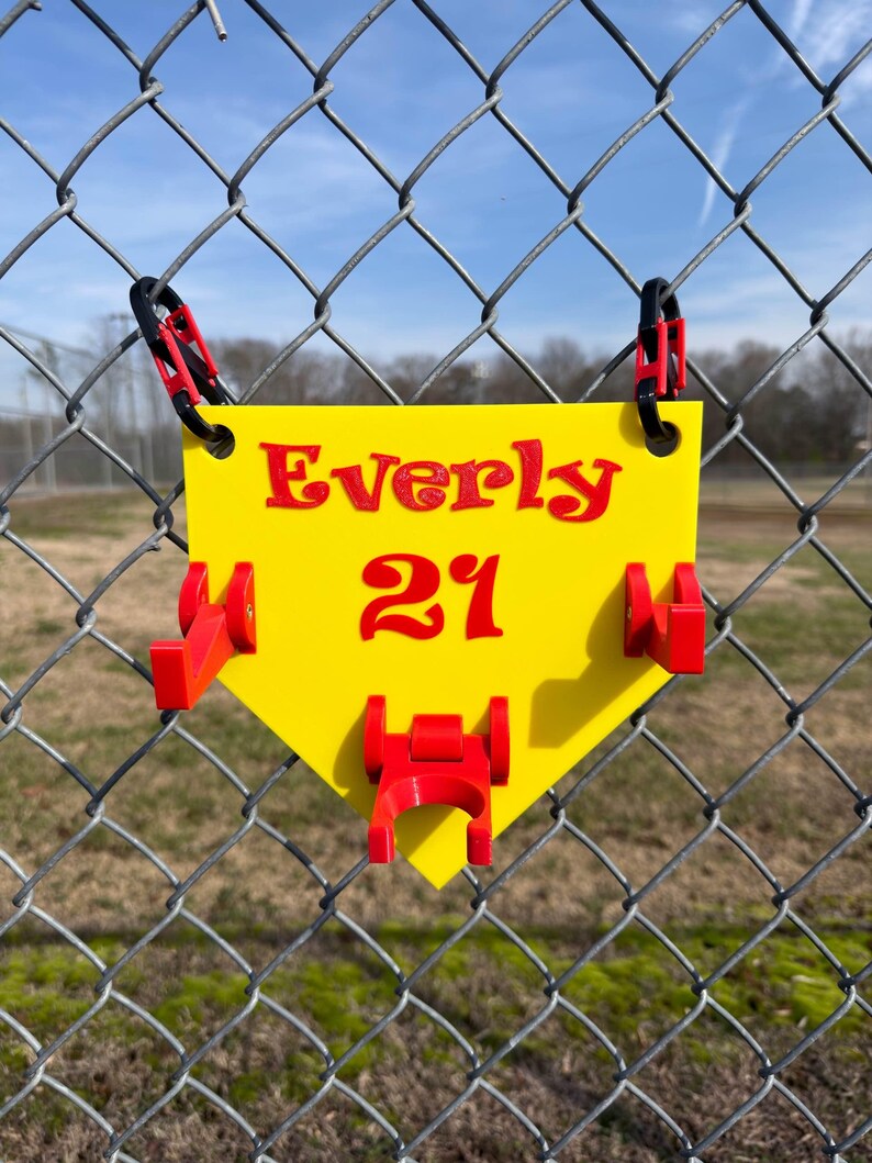 Personalized Baseball Dugout Buddy | Custom Player Name Tag, Team ...